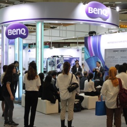 The booth of BenQ at Medical Taiwan 2026 again attracted many interested...