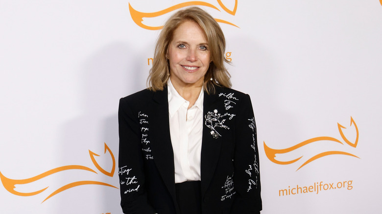 Katie Couric posing