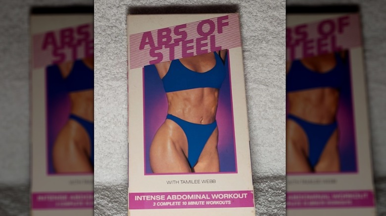picture of 1991 Abs of Steel VHS exercise video