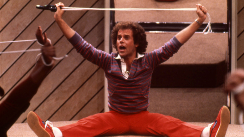 Richard Simmons giving an appearance on 
