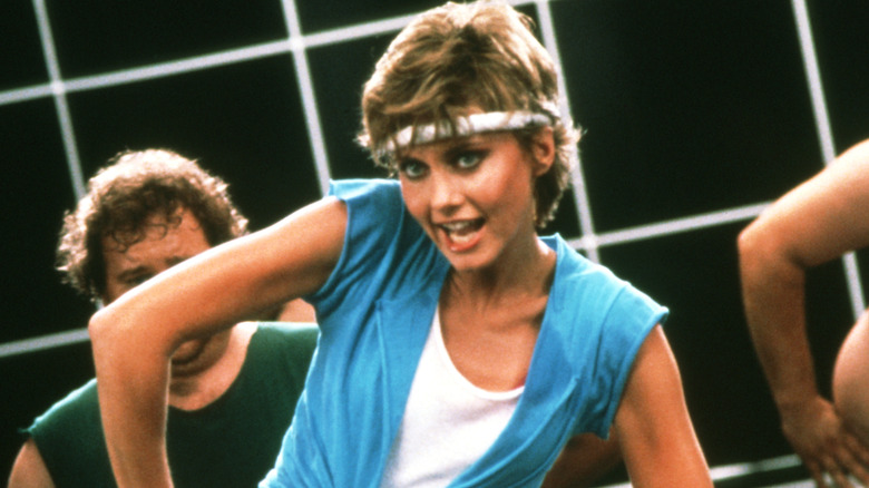 image from the Olivia Newton-John video 