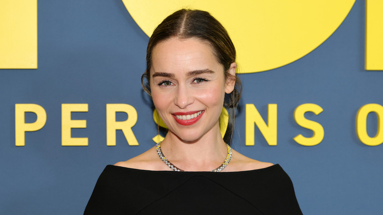 Emilia Clarke smiling